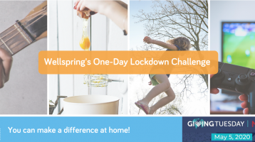One Day Lockdown Fundraising Challenge for Wellspring