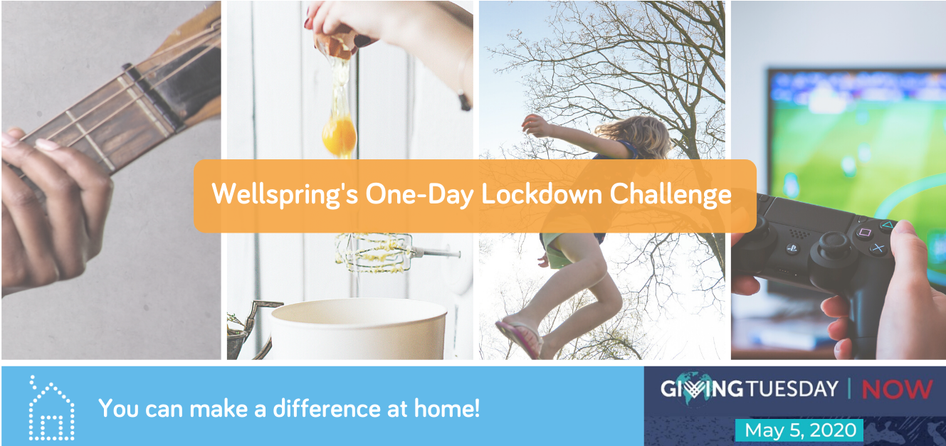 One Day Lockdown Fundraising Challenge for Wellspring